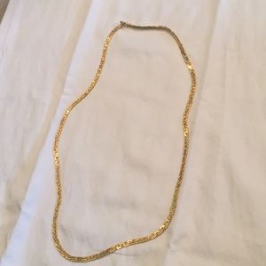 Long gold chain